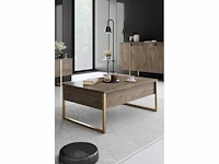 Set van 3 stuks - walnoot en gouden afwerking - afbeelding 10 van  13
