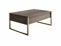 Set van 3 stuks - walnoot en gouden afwerking - afbeelding 4 van  13