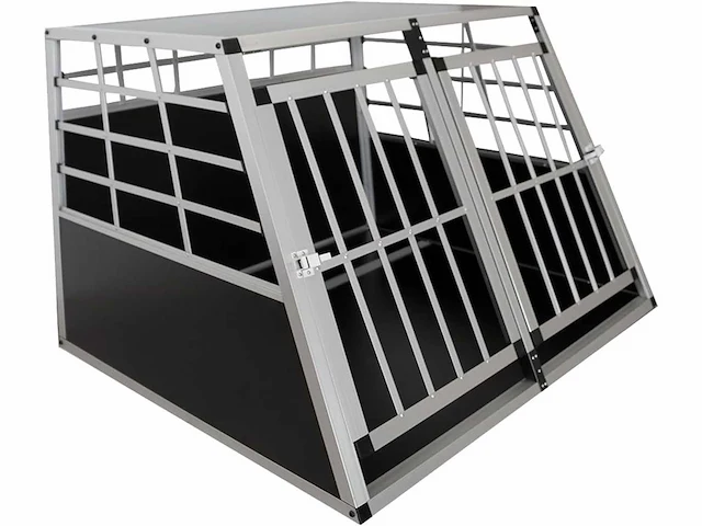 Set van 3 xl aluminium hondentassen - 96 × 91 × 70 cm - afbeelding 2 van  6
