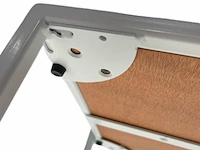 Set van 30 professionele barkrukken met trolley - zwart/bruin - afbeelding 3 van  9