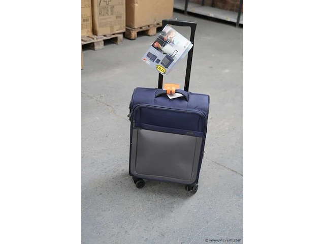 Set van 4 bagagetrolies blauw - afbeelding 1 van  5