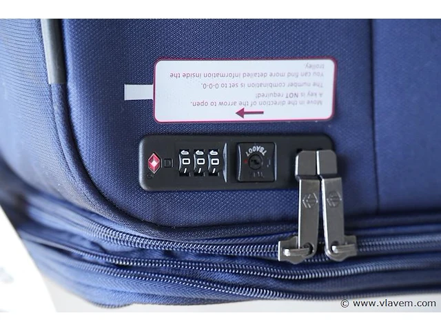 Set van 4 bagagetrolies blauw - afbeelding 3 van  5