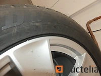 Set van 4 banden op aluminium velgen - afbeelding 5 van  7