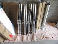 Set van 4 chromer voetjes - afbeelding 1 van  3