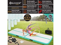 Set van 4 gymmatten airtrack opblaasbare fitnessmat|yogamatten, tumbling matten - afbeelding 7 van  8