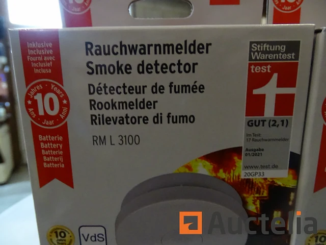 Set van 4 rookmelders brennenstuhl rm l 3100 - afbeelding 2 van  4