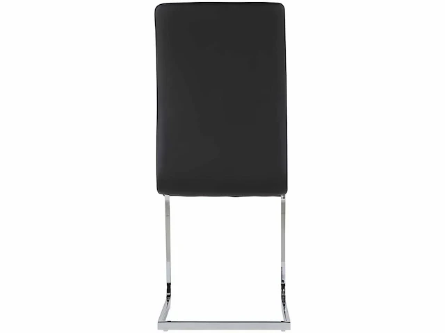 Set van 4 stoelen - faux zwart - afbeelding 7 van  8