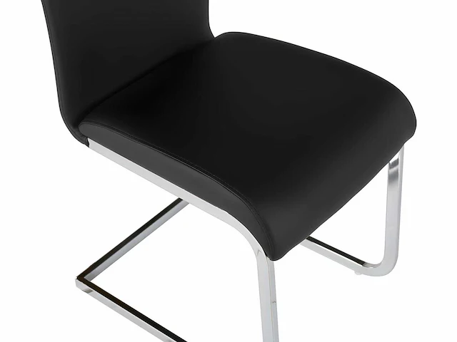 Set van 4 stoelen - faux zwart - afbeelding 8 van  8