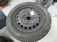 Set van 4 winterbanden op velgen - afbeelding 3 van  4