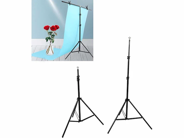 Set van 42 foto-achtergrondhouders 2 x 3 m - afbeelding 4 van  5