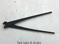 Set van 4x kracht - moniertang knipex 99.10.300 300mm - afbeelding 1 van  1