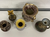 Set van 5 mooie vaasjes - afbeelding 2 van  3