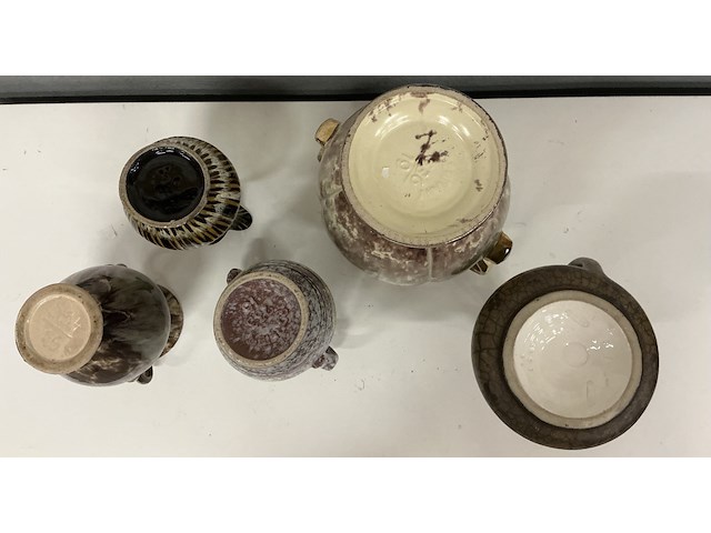 Set van 5 mooie vaasjes - afbeelding 3 van  3