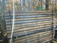 Set van 50 rustieke eiken houten wagonvloer - afbeelding 2 van  4