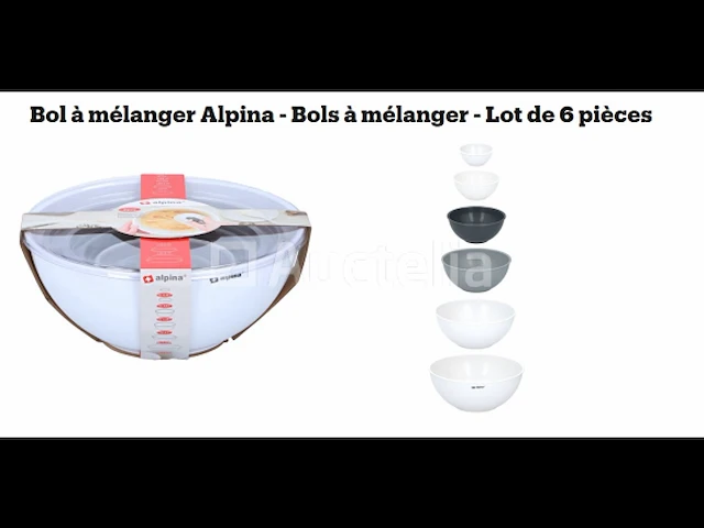 Set van 6 alpina kommen - afbeelding 1 van  1