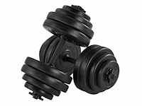 Set van 6 dumbbells - 2 x 30kg en 4 x 20 kg - afbeelding 2 van  6