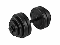 Set van 6 dumbbells - 2 x 30kg en 4 x 20 kg - afbeelding 3 van  6