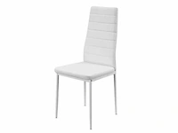 Set van 6 eetkamerstoelen - wit - afbeelding 2 van  5