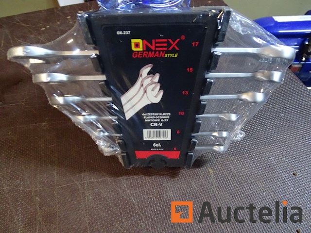 Set van 6 onex ox-237 ringsteeksleutels - afbeelding 1 van  4