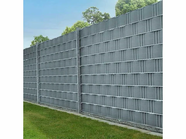Set van 6 pvc privacy strips - afbeelding 1 van  6