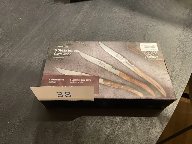 Set van 6 steakmessen laguiole - afbeelding 1 van  2