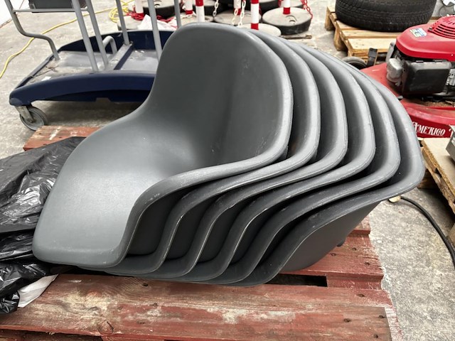 Set van 7 tuinstoelen - afbeelding 3 van  5