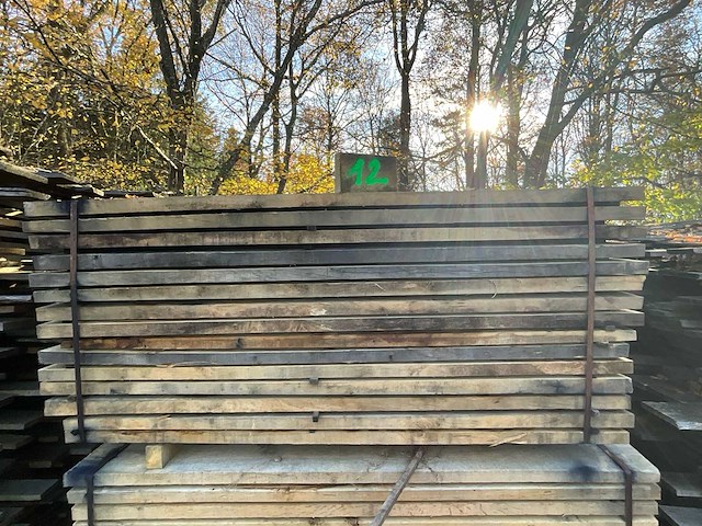 Set van 75 rustieke eikenhouten planken - afbeelding 2 van  4