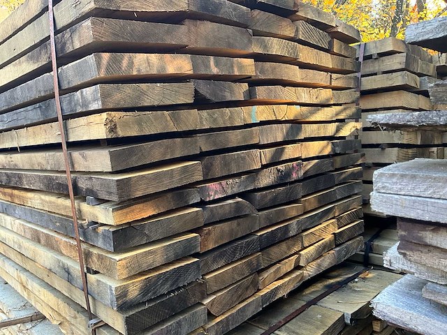 Set van 75 rustieke eikenhouten planken - afbeelding 4 van  4