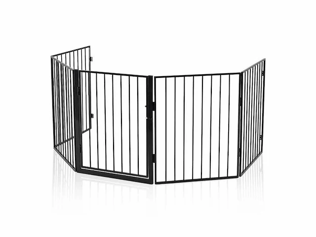 Set van 8 beschermroosters met deur en bevestigingsmateriaal - 300 cm - afbeelding 2 van  5