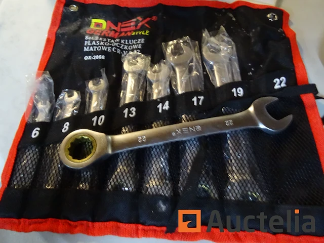 Set van 8 onex ringbandsleutels ox-2066 - afbeelding 1 van  3