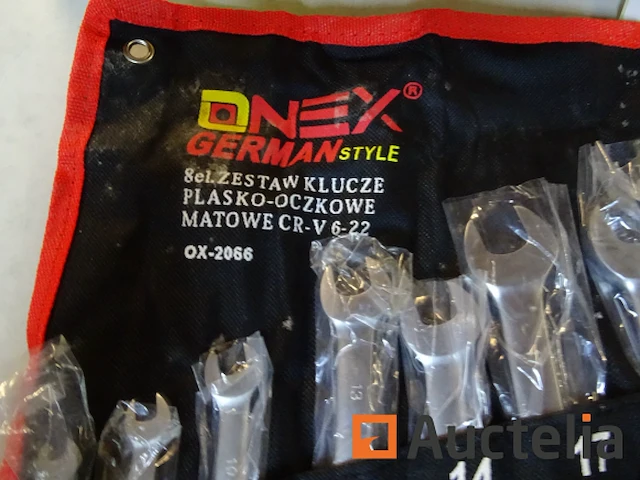 Set van 8 onex ringbandsleutels ox-2066 - afbeelding 3 van  3