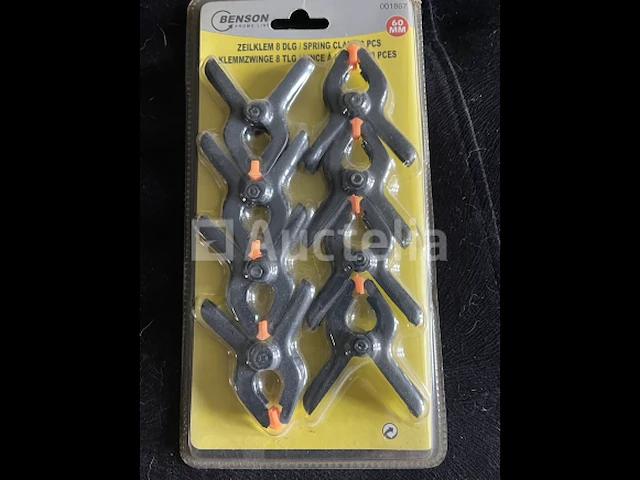 Set van 8 zeilkemmen 60mm - afbeelding 1 van  2