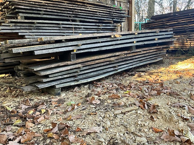 Set van rustieke eiken houten planken - afbeelding 2 van  7