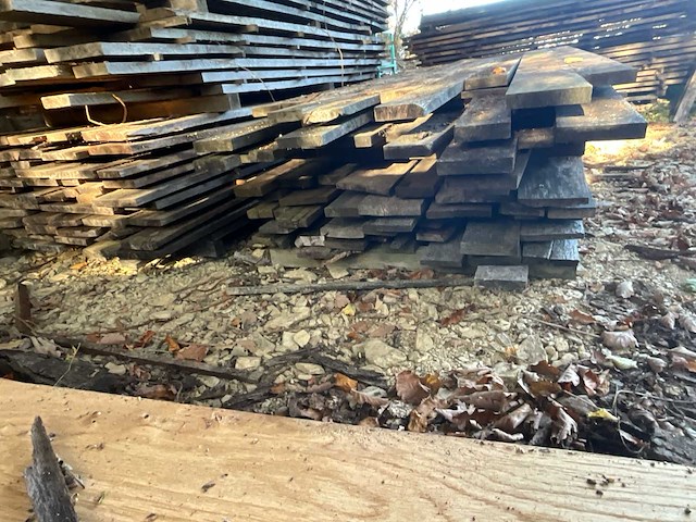 Set van rustieke eiken houten planken - afbeelding 6 van  7