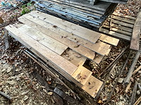 Set van rustieke eiken houten planken - afbeelding 3 van  6