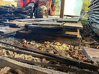 Set van rustieke eiken houten planken - afbeelding 4 van  6