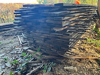 Set van rustieke eiken houten planken - afbeelding 4 van  6