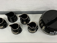 Set van seagram's 100 pipers de luxe scotch whisky - afbeelding 2 van  4