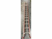 Set van vezel/aluminium tubesca isolerende ladders en ladders - afbeelding 2 van  4