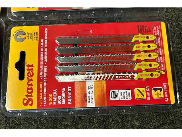 Set zaagbladen starrett - afbeelding 2 van  5