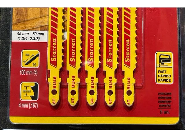 Set zaagbladen starrett - afbeelding 4 van  4