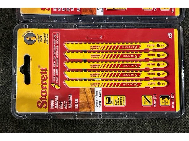 Set zaagbladen starrett - afbeelding 2 van  4