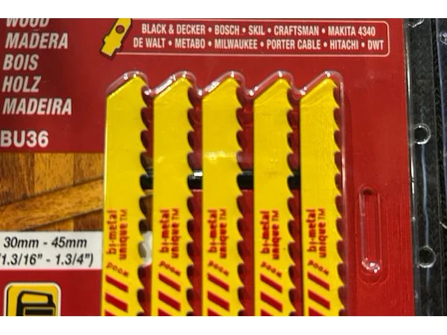 Set zaagbladen starrett - afbeelding 3 van  4