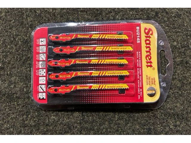 Set zaagbladen starrett - afbeelding 6 van  10