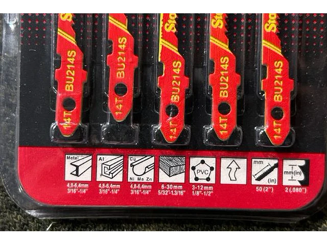 Set zaagbladen starrett - afbeelding 8 van  10