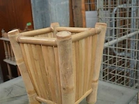 Setje van 3 bamboe bloembakken - afbeelding 6 van  9