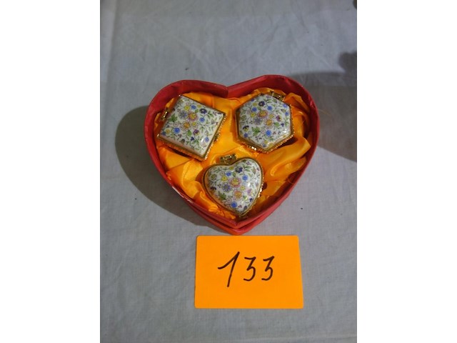 Setje van 3 pillendoosjes - afbeelding 1 van  1