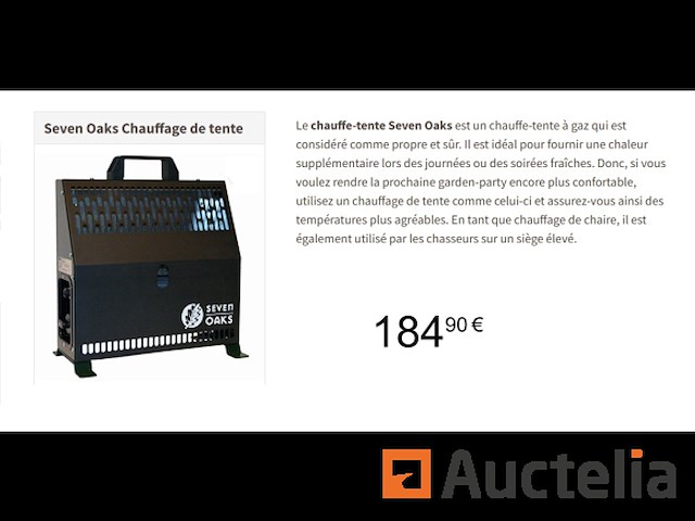 Seven oaks gaskachel - afbeelding 1 van  1