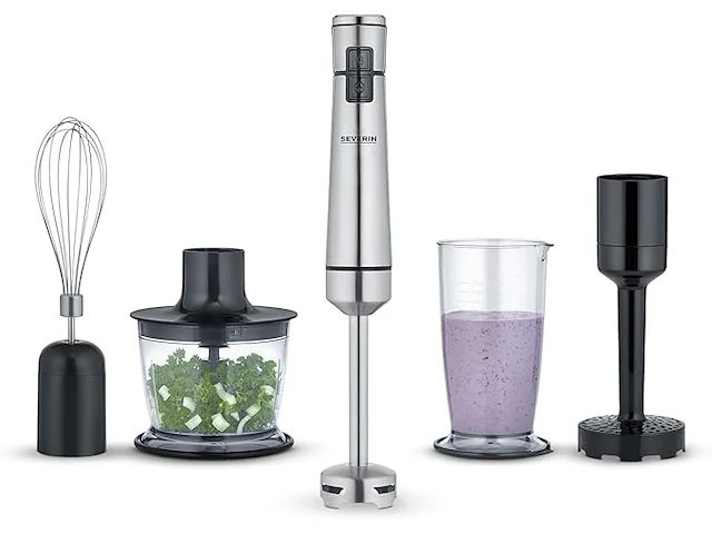 Severin draadloze staafmixer met premium set - afbeelding 1 van  5