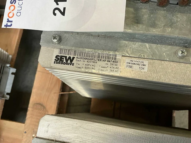 Sew eurodrive movitrac uitgangfilter (9x) - afbeelding 6 van  10
